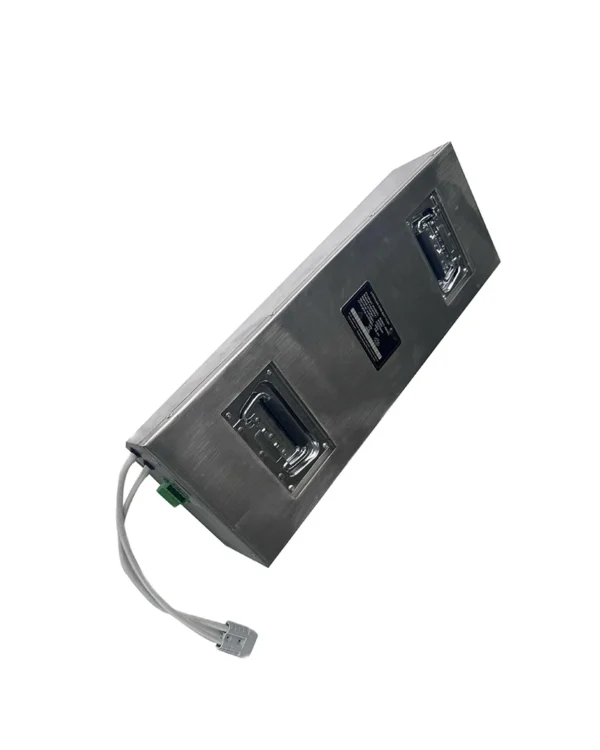 48V 40Ah extended LiFePO4 AGV battery from Runing Power — 600mm length for low-profile robots